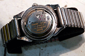 Unrestored Bulova watch.