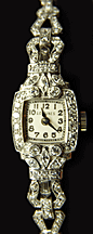Longines ladies' diamond watch.