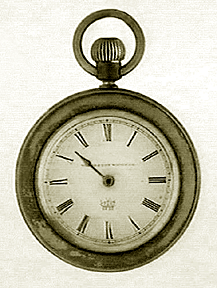 Waterbury, Series E, pocket watch, produced from 1885 to 1890s.