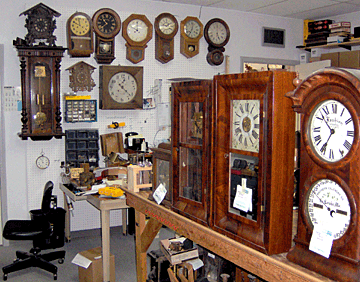 Tim's clock bench.